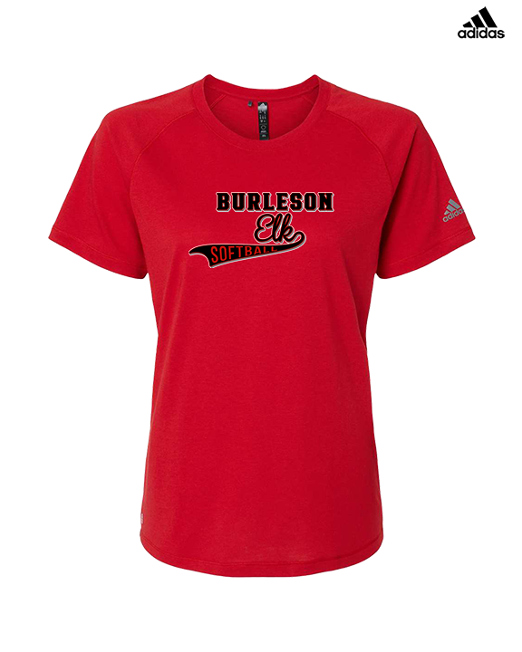 Burleson HS Softball Custom - Womens Adidas Performance Shirt