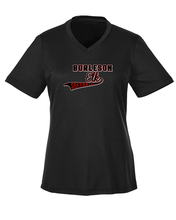 Burleson HS Softball Custom - Womens Performance Shirt