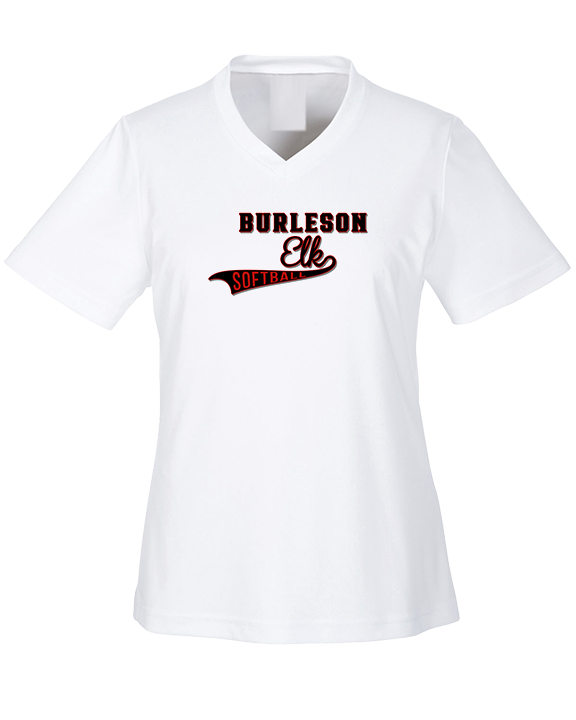 Burleson HS Softball Custom - Womens Performance Shirt