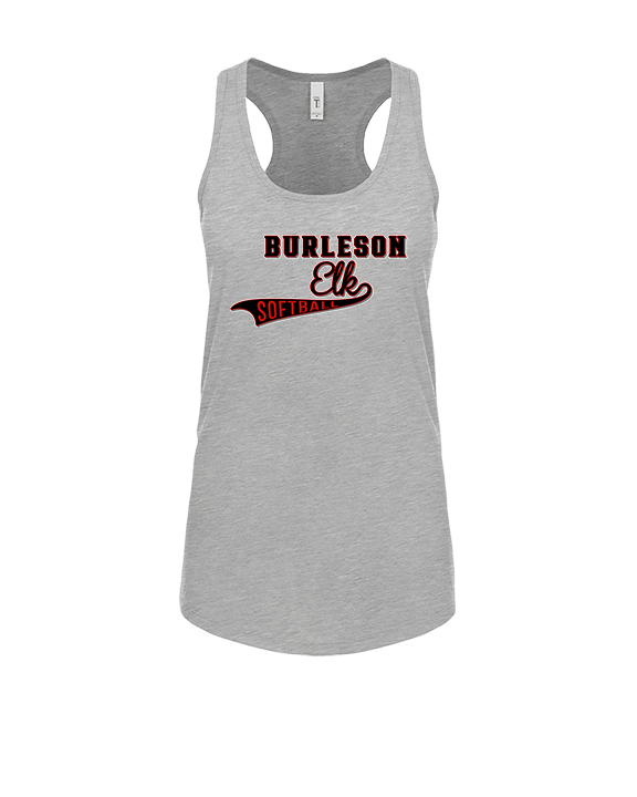 Burleson HS Softball Custom - Womens Tank Top