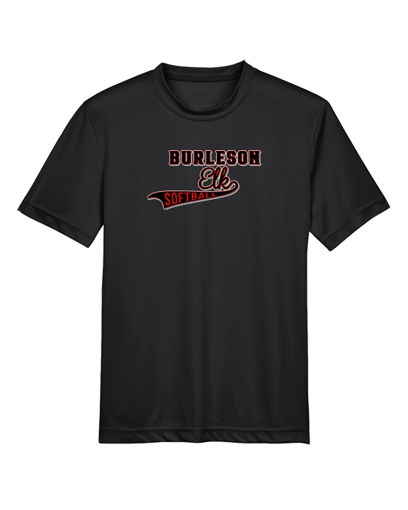 Burleson HS Softball Custom - Youth Performance Shirt