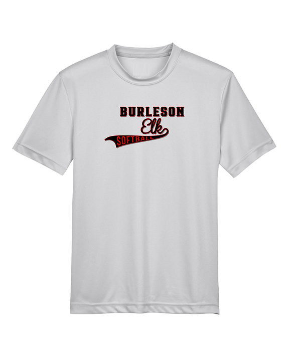 Burleson HS Softball Custom - Youth Performance Shirt