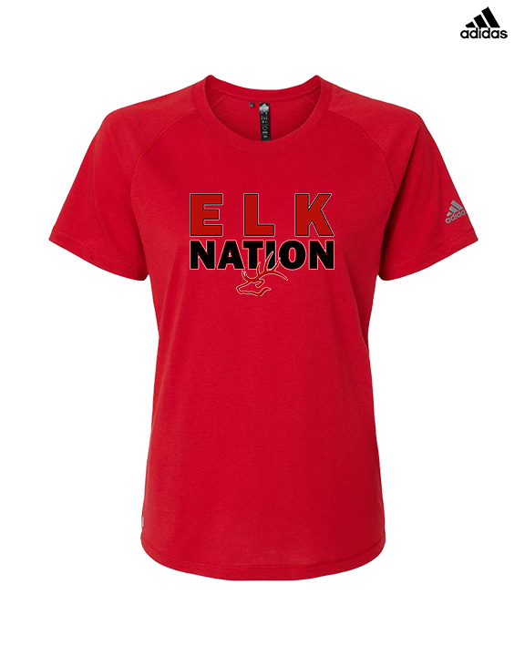 Burleson HS Softball Nation - Womens Adidas Performance Shirt