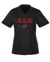 Burleson HS Softball Nation - Womens Performance Shirt