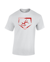 Burleson HS Softball Plate - Cotton T-Shirt