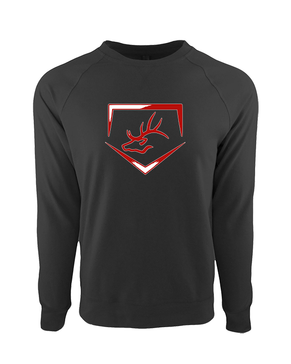 Burleson HS Softball Plate - Crewneck Sweatshirt