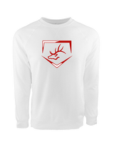 Burleson HS Softball Plate - Crewneck Sweatshirt