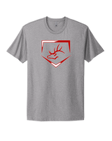 Burleson HS Softball Plate - Mens Select Cotton T-Shirt