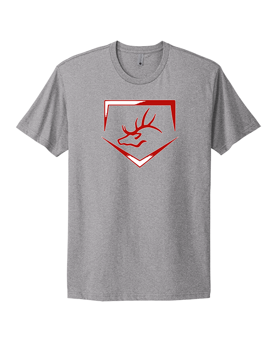 Burleson HS Softball Plate - Mens Select Cotton T-Shirt