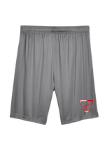 Burleson HS Softball Plate - Mens Training Shorts with Pockets