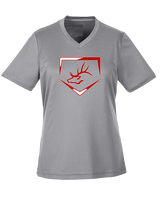 Burleson HS Softball Plate - Womens Performance Shirt