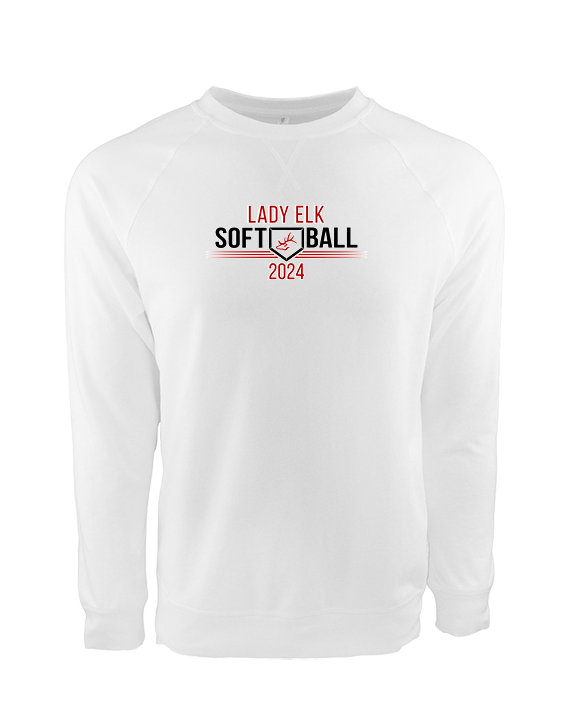 Burleson HS Softball Softball - Crewneck Sweatshirt