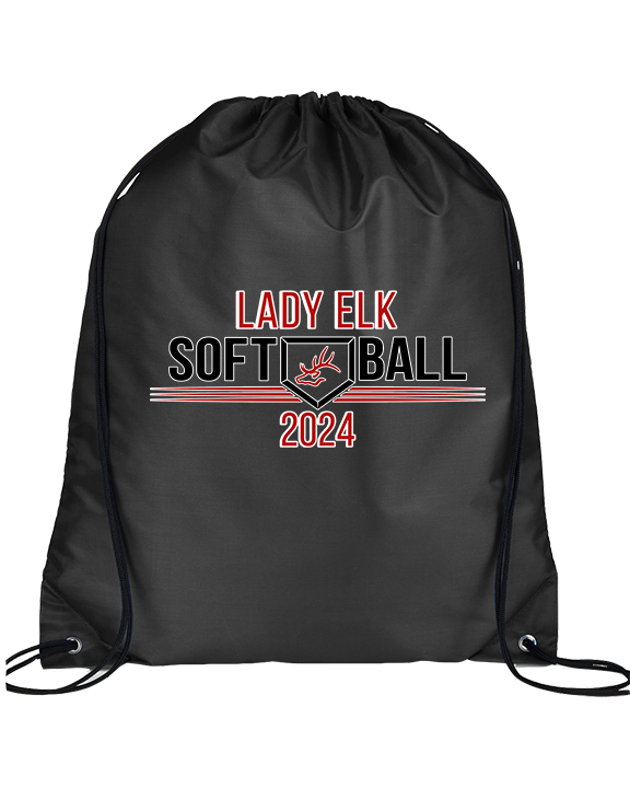 Burleson HS Softball Softball - Drawstring Bag