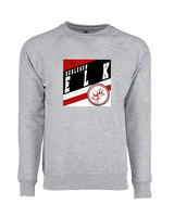 Burleson HS Softball Square - Crewneck Sweatshirt