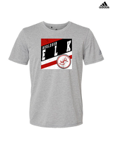 Burleson HS Softball Square - Mens Adidas Performance Shirt