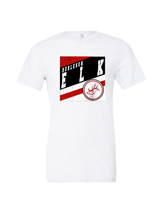 Burleson HS Softball Square - Tri-Blend Shirt