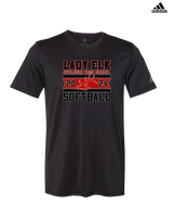 Burleson HS Softball Stamp - Mens Adidas Performance Shirt