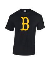 Burnsville HS Baseball B Logo - Cotton T-Shirt