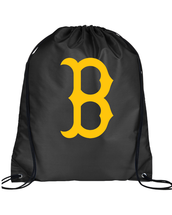 Burnsville HS Baseball B Logo - Drawstring Bag