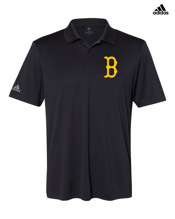 Burnsville HS Baseball B Logo - Adidas Men's Performance Polo