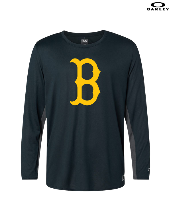 Burnsville HS Baseball B Logo - Oakley Hydrolix Long Sleeve