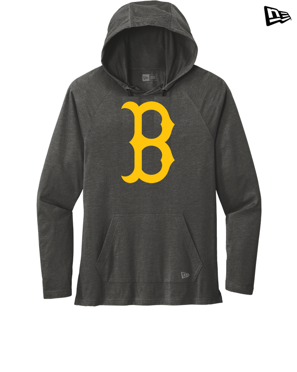 Burnsville HS Baseball B Logo - New Era Tri Blend Hoodie
