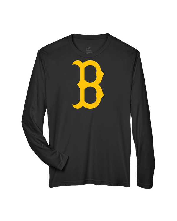 Burnsville HS Baseball B Logo - Performance Long Sleeve