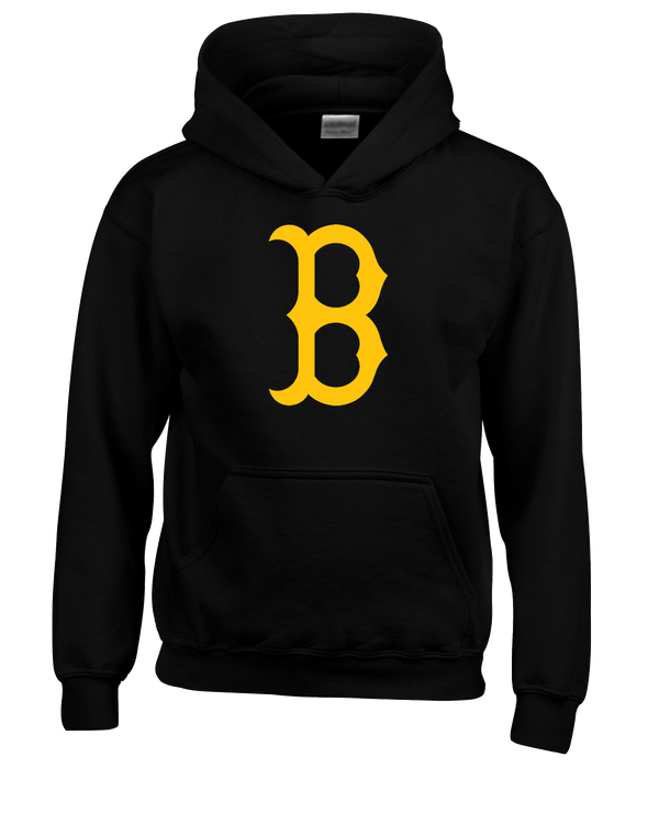 Burnsville HS Baseball B Logo - Cotton Hoodie