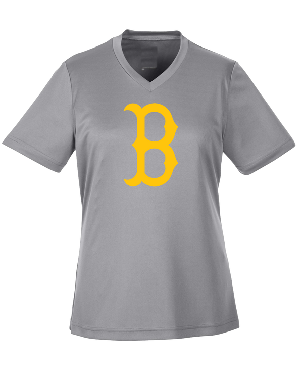 Burnsville HS Baseball B Logo - Womens Performance Shirt