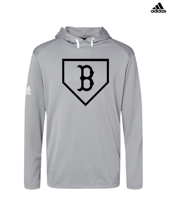 Burnsville HS Baseball Plate Logo - Adidas Men's Hooded Sweatshirt