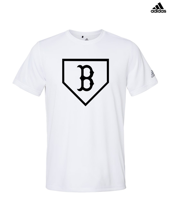 Burnsville HS Baseball Plate Logo - Adidas Men's Performance Shirt