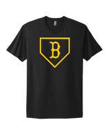 Burnsville HS Baseball Plate Logo - Select Cotton T-Shirt