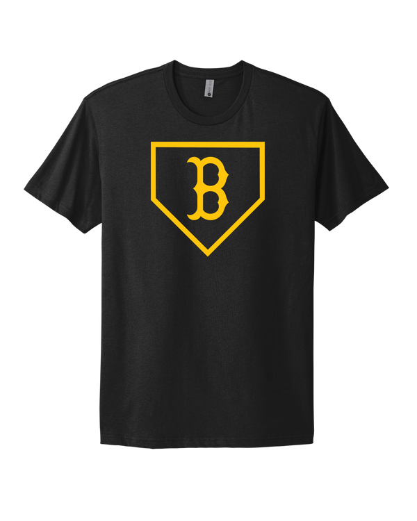 Burnsville HS Baseball Plate Logo - Select Cotton T-Shirt