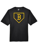 Burnsville HS Baseball Plate Logo - Performance T-Shirt