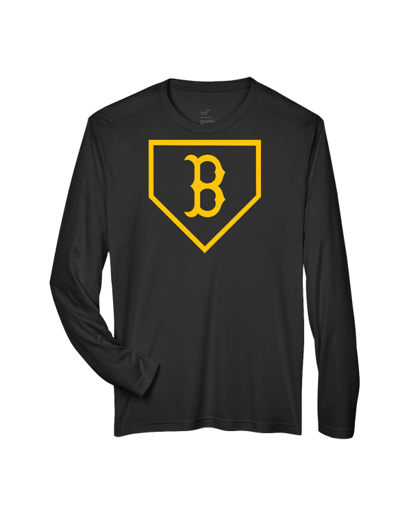 Burnsville HS Baseball Plate Logo - Performance Long Sleeve