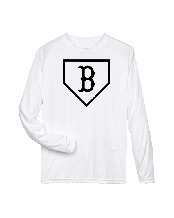 Burnsville HS Baseball Plate Logo - Performance Long Sleeve