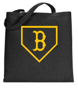 Burnsville HS Baseball Plate Logo - Tote Bag