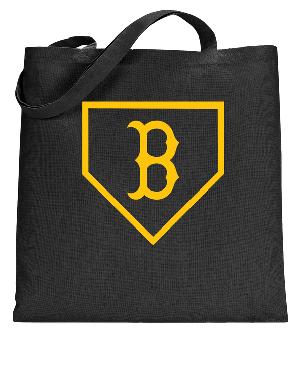 Burnsville HS Baseball Plate Logo - Tote Bag