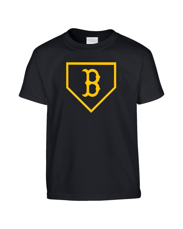 Burnsville HS Baseball Plate Logo - Youth T-Shirt