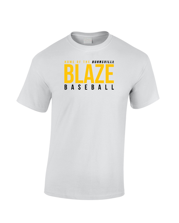 Burnsville HS Baseball Screen - Cotton T-Shirt