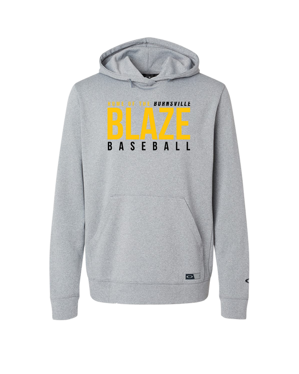Burnsville HS Baseball Screen - Oakley Hydrolix Hooded Sweatshirt