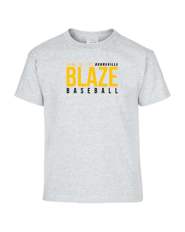 Burnsville HS Baseball Screen - Youth Performance T-Shirt
