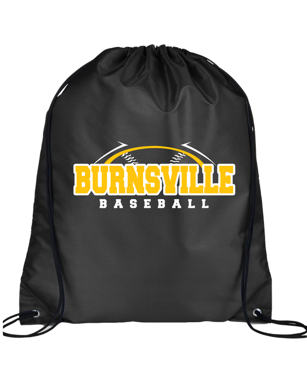 Burnsville HS Baseball Twill - Drawstring Bag
