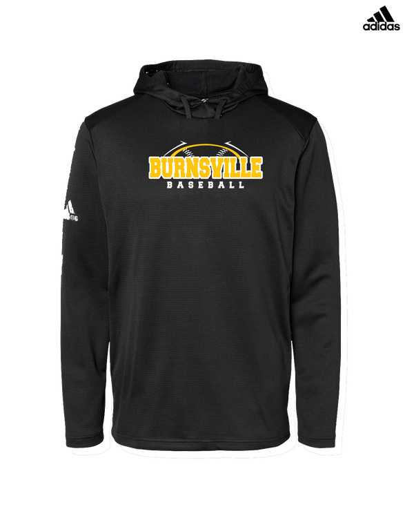 Burnsville HS Baseball Twill - Adidas Men's Hooded Sweatshirt