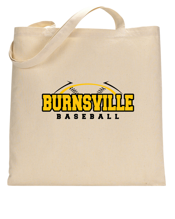 Burnsville HS Baseball Twill - Tote Bag