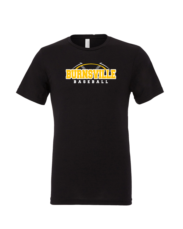 Burnsville HS Baseball Twill - Mens Tri Blend Shirt