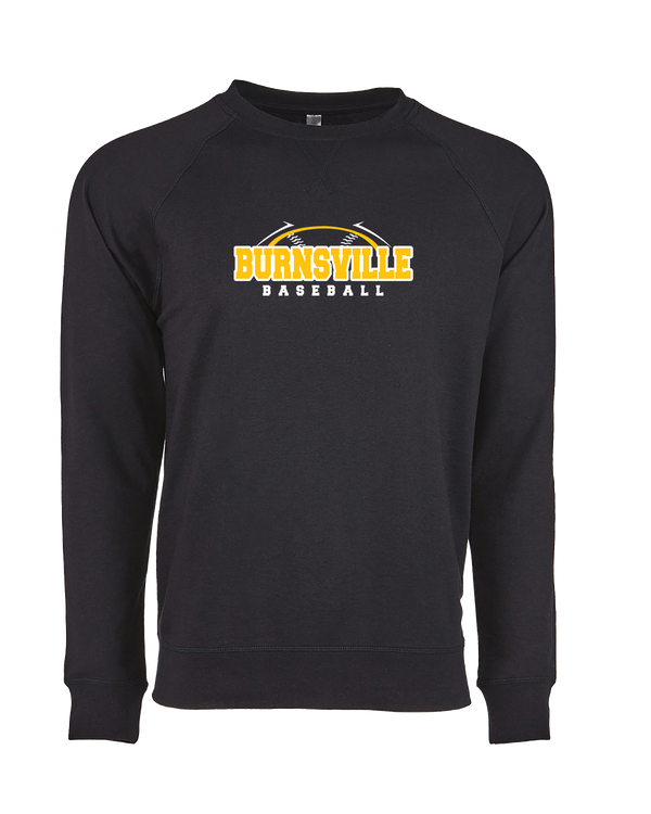 Burnsville HS Baseball Twill - Crewneck Sweatshirt