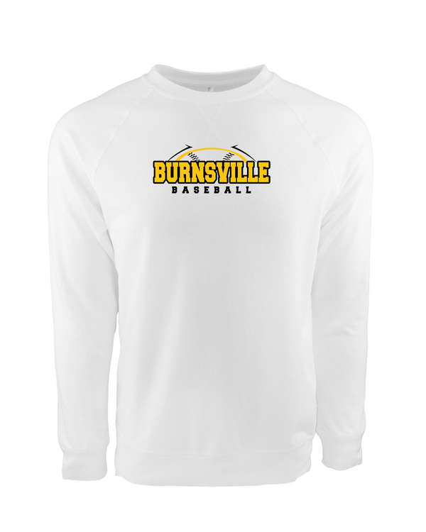 Burnsville HS Baseball Twill - Crewneck Sweatshirt