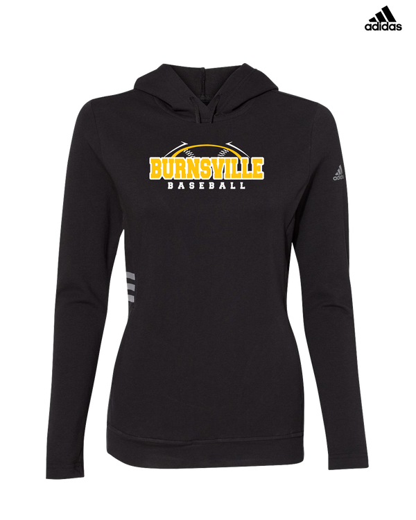 Burnsville HS Baseball Twill - Adidas Women's Lightweight Hooded Sweatshirt