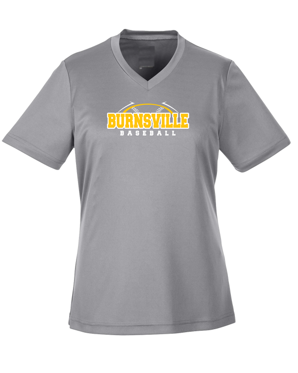 Burnsville HS Baseball Twill - Womens Performance Shirt